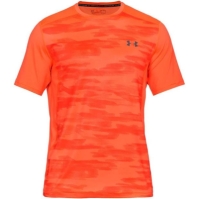 Tricou Under Armour Raid maneca scurta Print portocaliu glitch