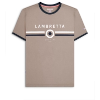 Tricou urban Ringer Lambretta barbati negru