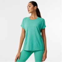 Tricou USA Pro maneca scurta Sports pentru femei roz verde