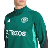 adidas Manchester United Tiro 23 antrenament Top 2023 2024 pentru Barbati verde negru