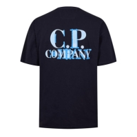 Tricouri CP Company CP Company - maneca scurta ttl bleumarin