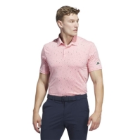 Tricouri Polo adidas Ultimate365 All-over Print pentru Barbati semi roz spark