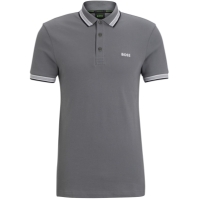 Tricouri Polo BOSS Paddy medium gri