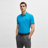 Tricouri Polo Boss Paddy Pro turcoaz