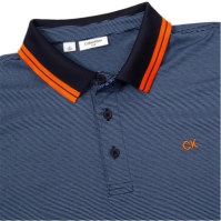 Tricouri Polo Calvin Klein Golf G Blade pentru Barbati bleumarin pudrat albastru