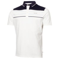 Tricouri Polo Calvin Klein Golf Fairway pentru Barbati alb albastru