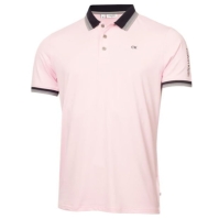 Tricouri Polo cu Maneca Scurta Calvin Klein Golf pentru Barbati deschis roz