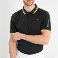 Tricouri Polo cu Maneca Scurta Calvin Klein Golf pentru Barbati negru