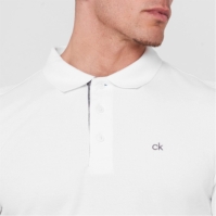 Tricouri Polo Calvin Klein Golf Golf bumbac pentru Barbati alb