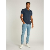 Tricouri Polo Calvin Klein Jeans Slim bleumarin