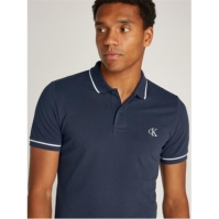 Tricouri Polo Calvin Klein Jeans Slim bleumarin