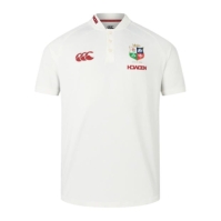 Tricouri Polo Canterbury British and Irish Lions 2024 pentru adulti alb