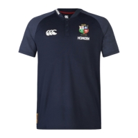 Tricouri Polo Canterbury British and Irish Lions 2024 pentru adulti inchis albastru