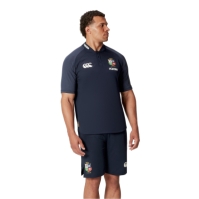 Tricouri Polo Canterbury British and Irish Lions 2024 pentru adulti inchis albastru