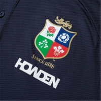 Tricouri Polo Canterbury British and Irish Lions 2024 pentru adulti inchis albastru