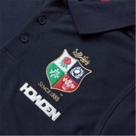 Tricouri Polo Canterbury British and Irish Lions 2024 pentru adulti inchis albastru