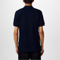 Tricouri Polo COMME DES GARCONS PLAY Embroidered Logo bleumarin rosu