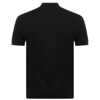 Tricouri Polo COMME DES GARCONS PLAY Embroidered Logo negru rosu