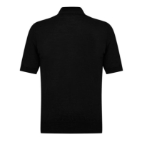 Tricouri Polo COMME DES GARCONS PLAY Heart Patch Wool negru