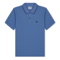 Tricouri Polo CP COMPANY Logo pentru baieti albastru