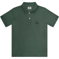 Tricouri Polo CP COMPANY Logo pentru baieti jngle verde