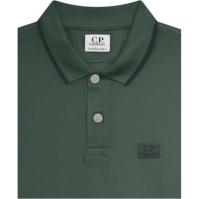 Tricouri Polo CP COMPANY Logo pentru baieti jngle verde