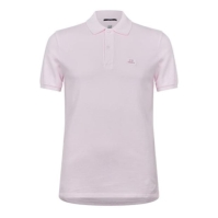 Tricouri Polo CP COMPANY Resist Dyed hvnly roz