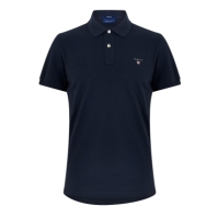 Tricouri Polo Gant Original Pique bleumarin