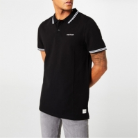 Tricouri Polo Firetrap Lazer pentru Barbati negru