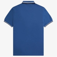 Tricouri Polo Fred Perry maneca scurta Twin Tipped albastru t47