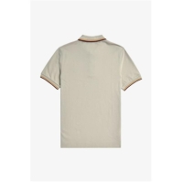 Tricouri Polo Fred Perry maneca scurta Twin Tipped bej