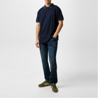 Tricouri Polo Fred Perry maneca scurta Twin Tipped bleumarin laur rosu