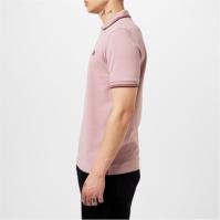 Tricouri Polo Fred Perry maneca scurta Twin Tipped pudrat roz s51