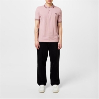 Tricouri Polo Fred Perry maneca scurta Twin Tipped pudrat roz s51