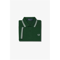 Tricouri Polo Fred Perry maneca scurta Twin Tipped verde