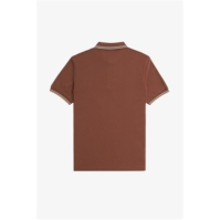 Tricouri Polo Fred Perry maneca scurta Twin Tipped whisky maro