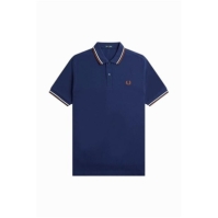 Tricouri Polo Fred Perry Twin Tipped french bleumarin u34