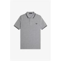 Tricouri Polo Fred Perry Twin Tipped gri u39