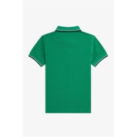 Tricouri Polo Fred Perry Twin Tipped pentru baietei verde bleumarin