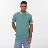 Tricouri polo Jack Wills Edgeware Tipped sea verde