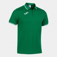 Tricouri polo Joma Campus III verde cu maneca scurta