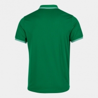 Tricouri polo Joma Campus III verde cu maneca scurta