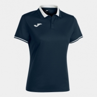 Tricouri polo Joma Championship Vi cu Maneca Scurta bleumarin alb