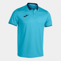 Tricouri polo Joma Championship Vi cu Maneca Scurta Fluor turcoaz-bleumarin fosforescent