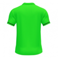 Tricouri polo Joma Championship Vi cu Maneca Scurta Fluor verde negru fosforescent