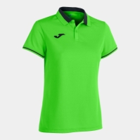 Tricouri polo Joma Championship Vi cu Maneca Scurta Fluor verde negru fosforescent