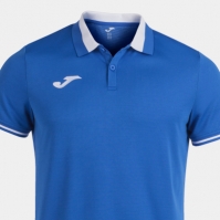 Tricouri polo Joma Championship Vi cu Maneca Scurta Royal alb albastru roial