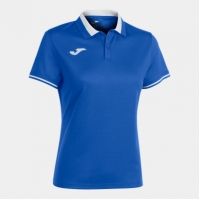 Tricouri polo Joma Championship Vi cu Maneca Scurta Royal alb albastru roial