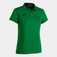 Tricouri polo Joma Championship Vi cu Maneca Scurta verde negru