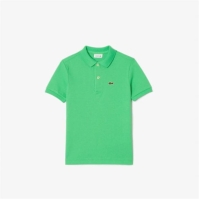 Tricouri Polo Lacoste Pique Logo pentru baietei verde uyx